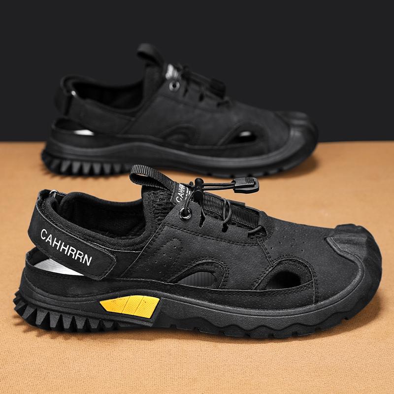 Fashion CYYTL Mens Sandals Casual Shoes Summer Beach Sneakers Outdoor Walking Comfort Luxury Designer Leather Fashion Breathable Sport