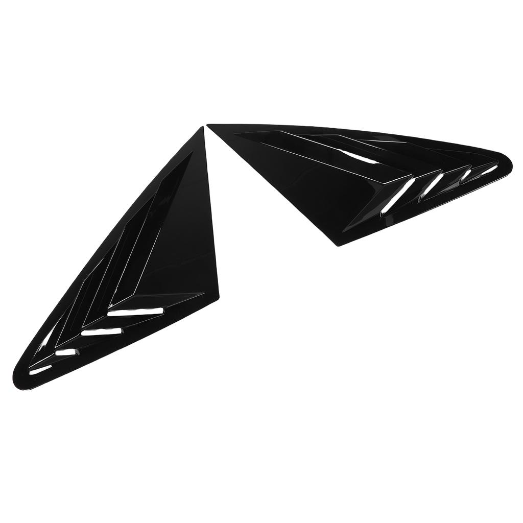 2Pcs Rear Side Window Louver Cover Left Right Rear Window   Vent Scoop Shutter Cover Blind Replacement for FY   2018-2024