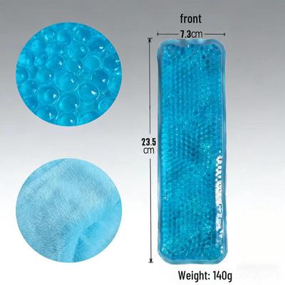 Compressa di Perline di Gel Caldo/Freddo Post-Partum per Perineo - Copertura in Tessuto per Borsa del Ghiaccio per la Cura Post-Partum