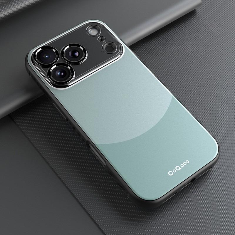 

For iPhone 17 Pro Max 17 Air Case Fashion Magnetic Soft TPU Contrasting Color Lens Protection Cover for iPhone17 iPhone17