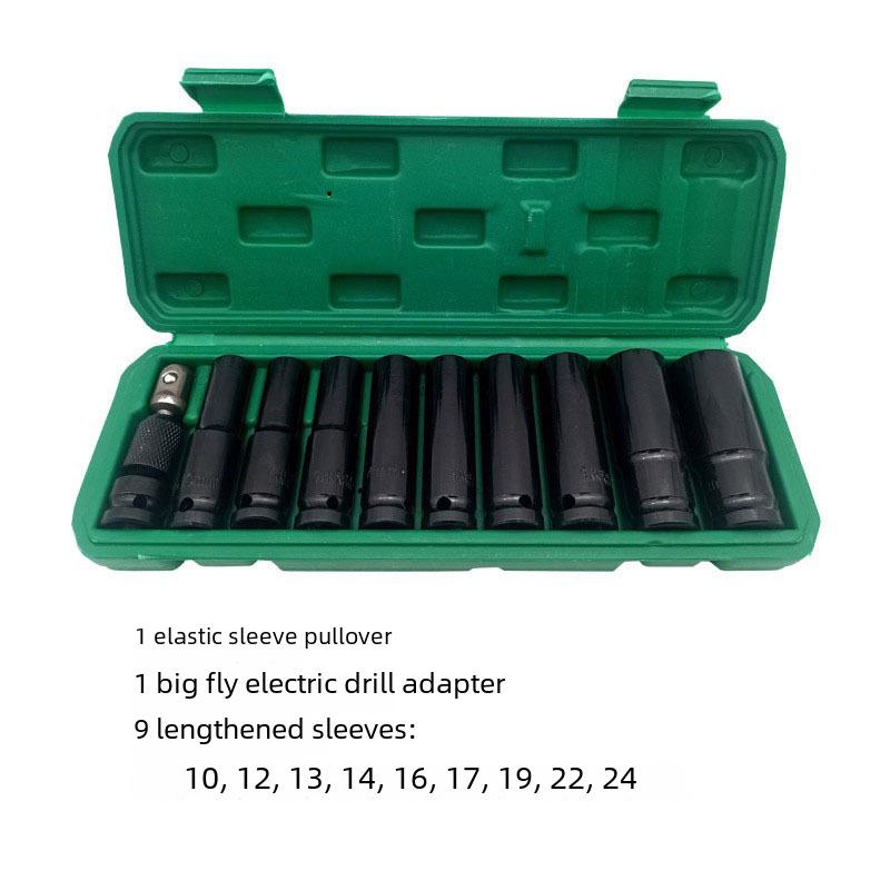 11-teiliges elektrisches Teleskop-Steckschlüssel-Set für Autoreparatur