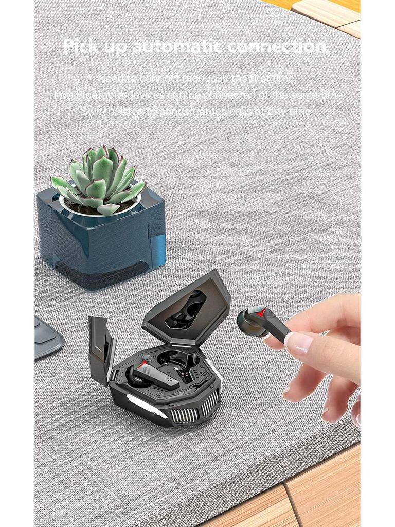 DX-26 Gaming Bluetooth Earbuds: Low Latency, Long Battery, Sports & Music