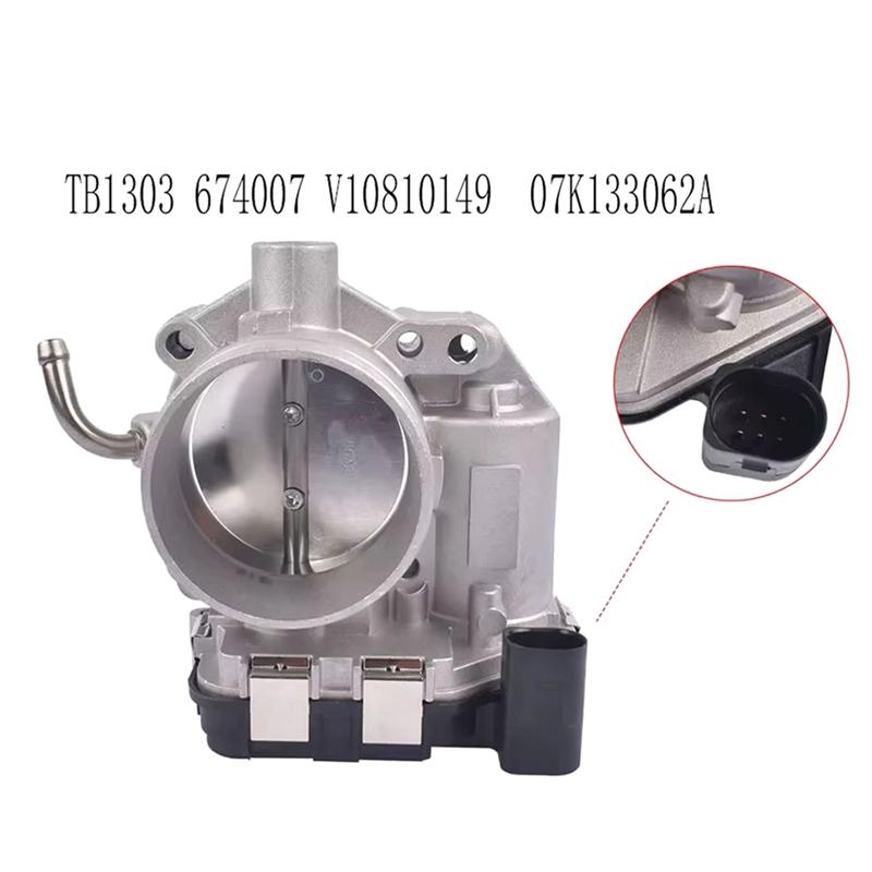 Precise Throttle Body Engine Throttle Body Throttle Body For VW Golf 07K133062A Throttle Valve Body V10810149