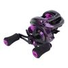 Portable Metal LowProfile Reel 8KG Braking Force Lure Fishing Line Reel Accessory(right Hand )