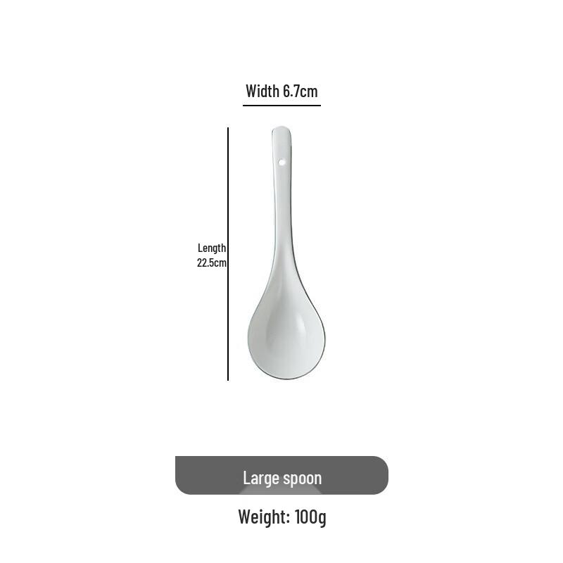 Nordic Style 11-inch Floral Ceramic Serving Bowl