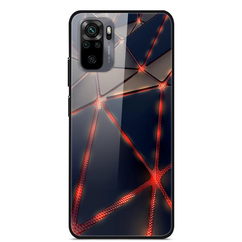 Tempered Glass Case For Xiaomi Redmi Note10 Pro Case Glass Back Cover For Xiaomi Redmi Note 10 10Pro Max Case Note10 5G Shell