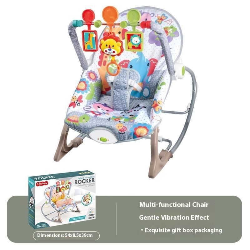 

Multifunctional rocking chair recliner toys, children s soothing sleep, electric chair cradle, baby music