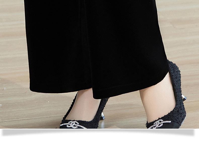 Elegant Autumn Two-Piece Suit for Stylish Middle-Aged & Elderly Women