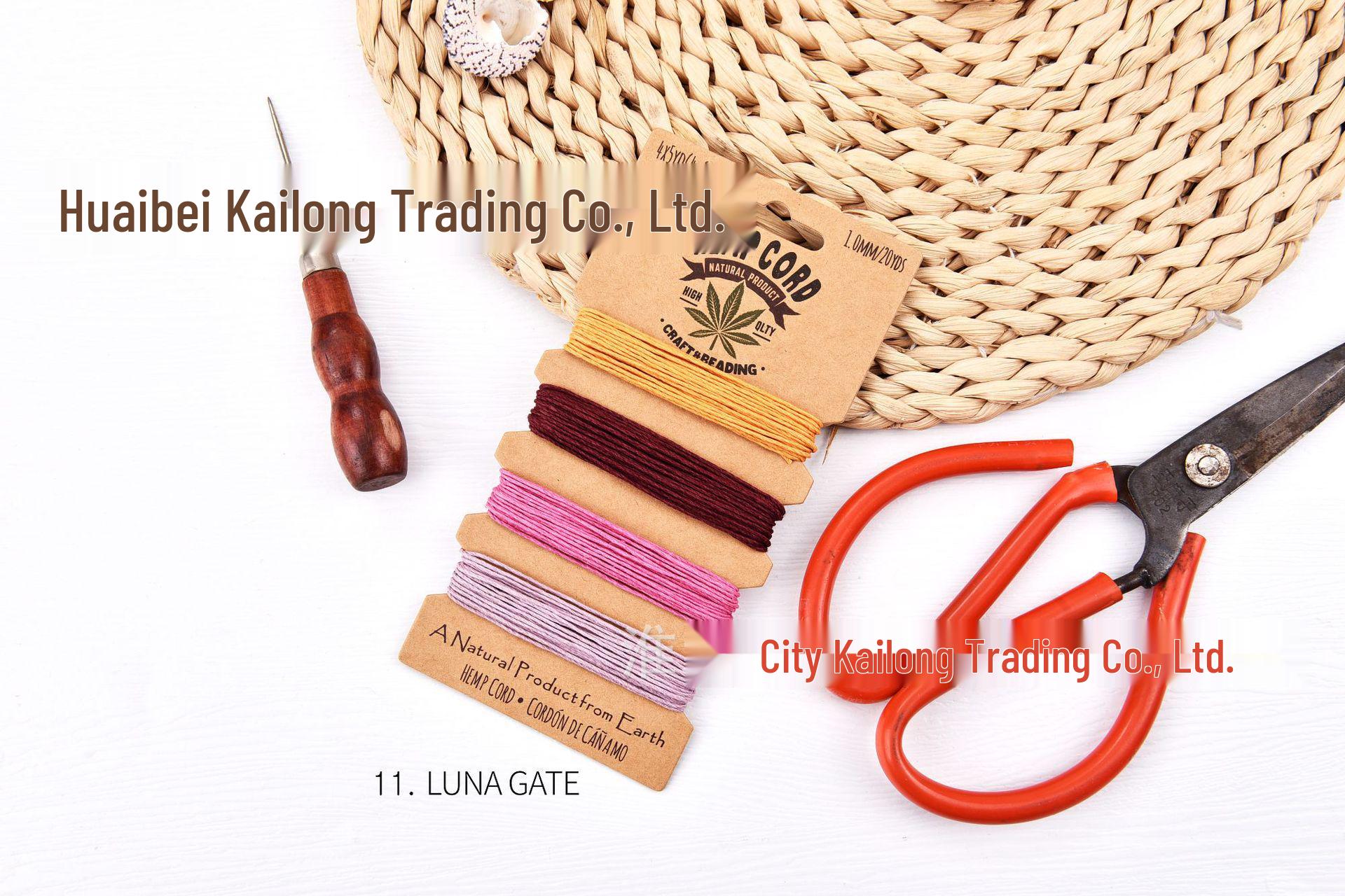 Colorful 1mm Waxed Hemp Cord for DIY, Hand-woven Crafts, 20yd Rope 1.0mm (20 yards)