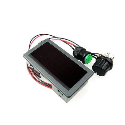 6V30V digitālais displejs LED līdzstrāvas motora ātruma regulators PWM bezpakāpju ātruma regulēšanas slēdzis