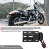 Aluminum Alloy Motorcycle License Plate Frame Holder Bracket, Fits 883 1200 48 2004-2016, Sy To Install, Accessories