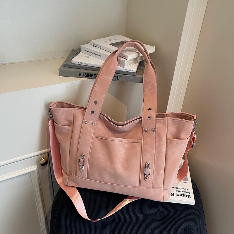 Codzienna torba pod pachę o dużej pojemności damska torebka 2025 nowa prosta torba typu tote wszechstronna torba na ramię listonoszka