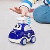 Baby Car Toy Inertia Cartoon Animal Engineering Vehicle Press Go Cartoon Truck Toys Pull Back Cars Toys for 1 2 3 Year Boys Gift