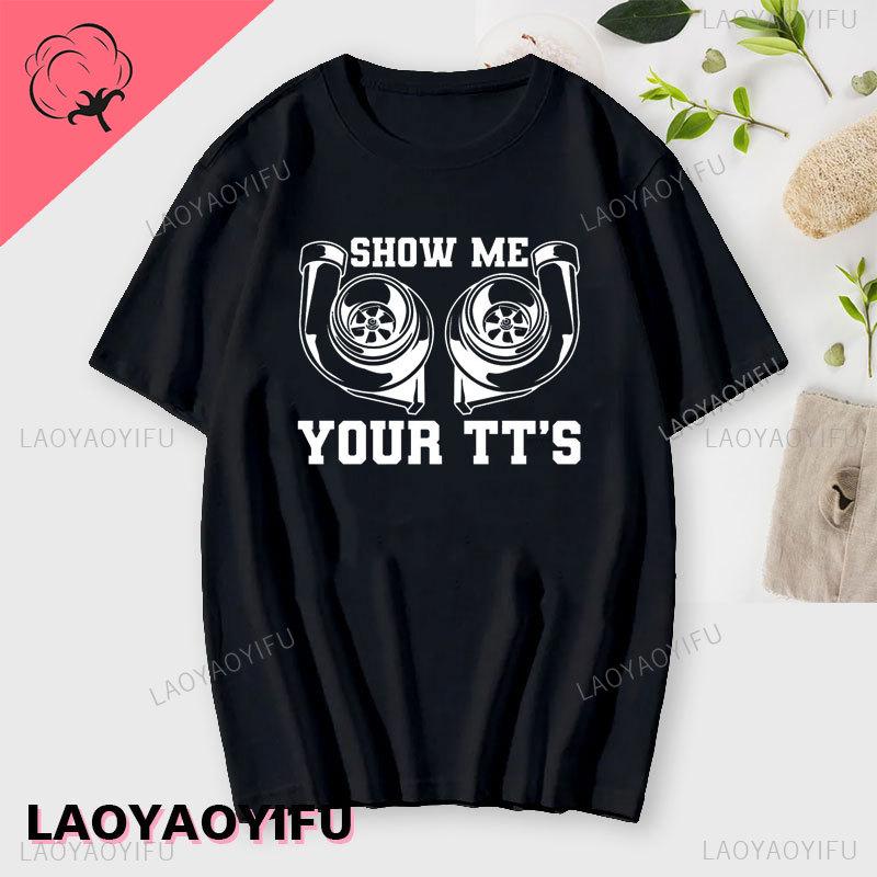 2024 New Turbo Spins Printing T Shirt for Unisex Summer Cotton Crewneck Tops Shirt Fashion Personality Tshirts Unisex Sweashirt Tee Unisex