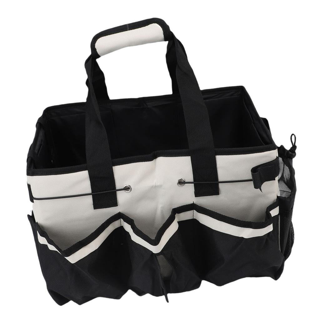 Wearable Bag, Large Capacity with Detachable Dividers Shoulder Strap for Cleaners