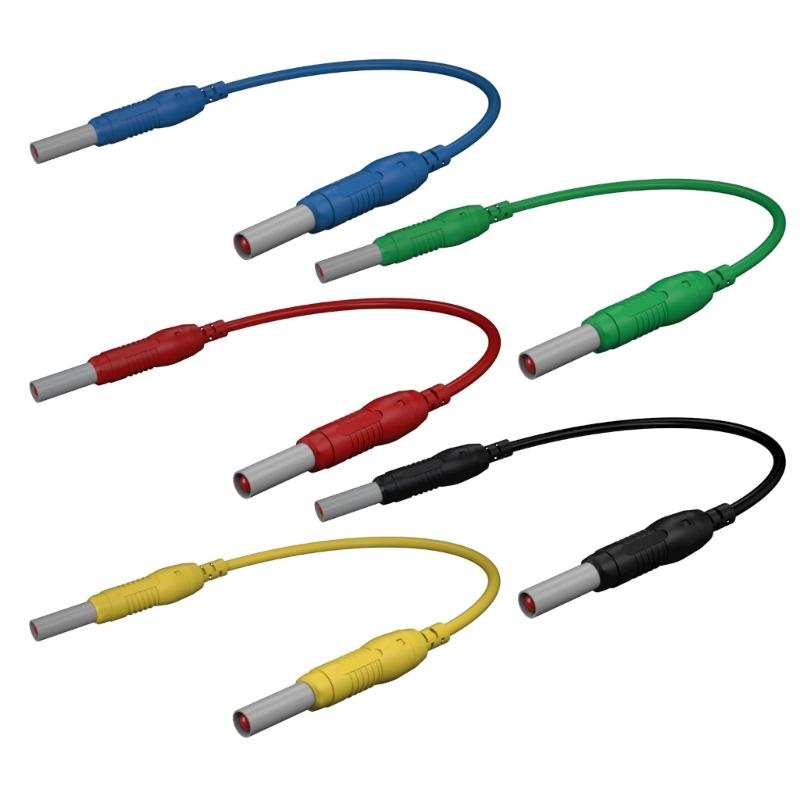 

1000V Retractable 4mm Banana Plug for Multimeter Electrical Test Jumper Wire Banana to Banana Plug Test Leads Cable Line 1
