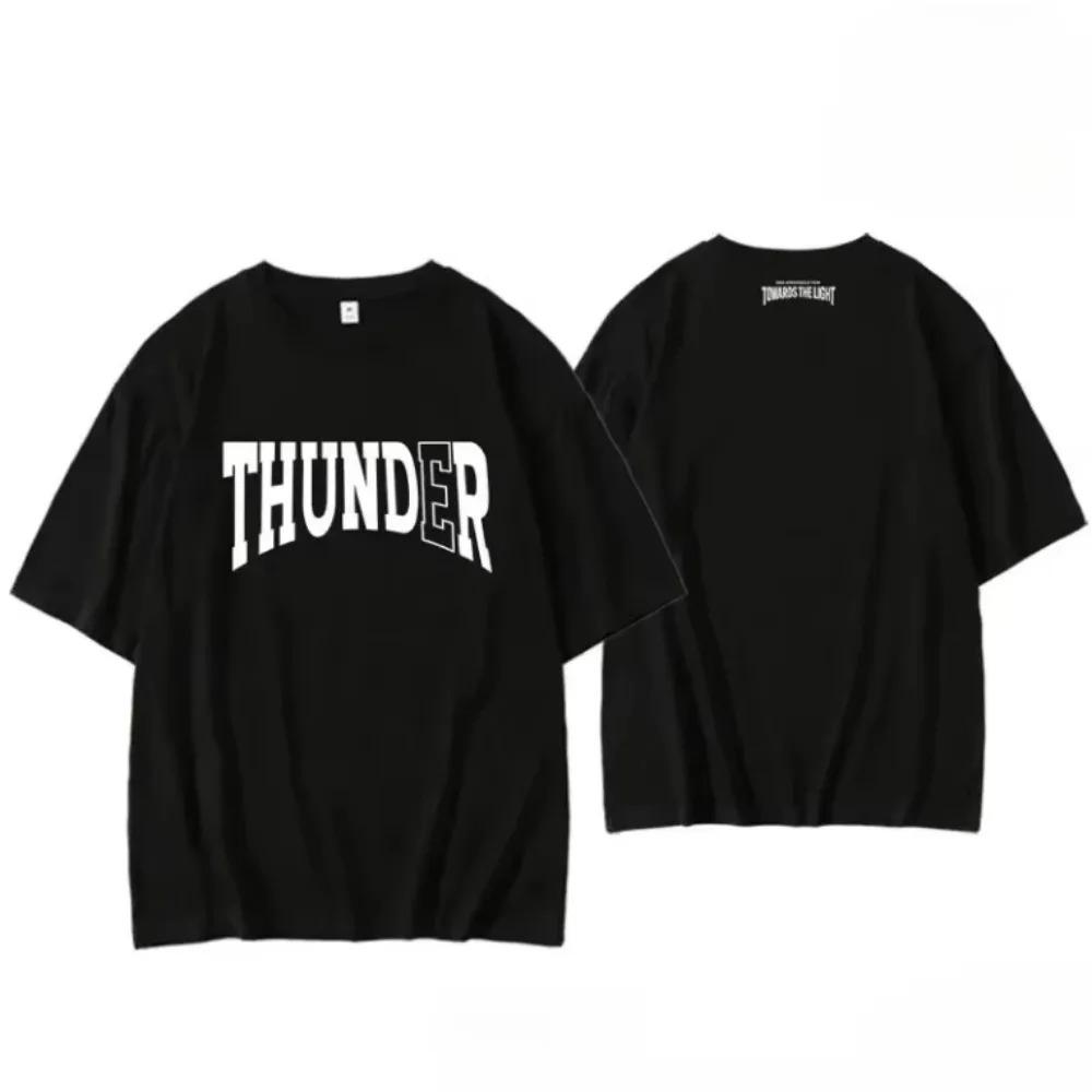 2026 Ateez World Tour Towards The Light Cotton T Shirt Korean Kpop Fashion T-shirt Men Women Casual Cozy Short Sleeve T-shirts