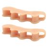 1 Pair 5 Hole Correct Toes Spacers Foot Corrector Big Toe Separators Reusable All Shoe Divider for Women Men Elderly Gym Yoga