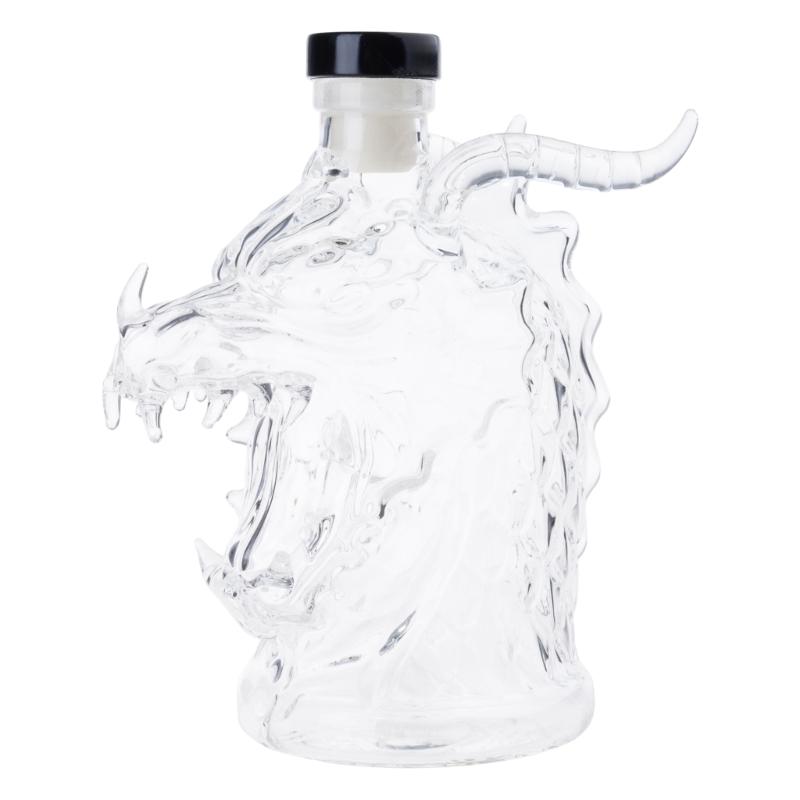 Whiskeys Decanter Liquor Decanter,Glass Spirit Decanter Diaphanous Liquor Bottle for Whiskeys,Vodka,Bourbon,Brandy 1