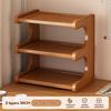 2/3-tier Bamboo Desktop Water Cup Holder/storage Rack/organizer/wooden Desktop Storage Rack