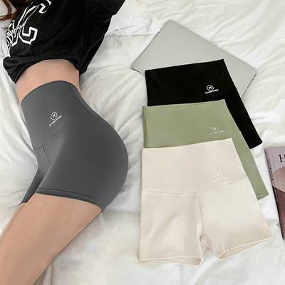 Women'S Skinny Shark Shorts High Elastic Leggings Pants Sexy Butt Lifting Scrunch Workout Tights Female Bottomed Safety Pants