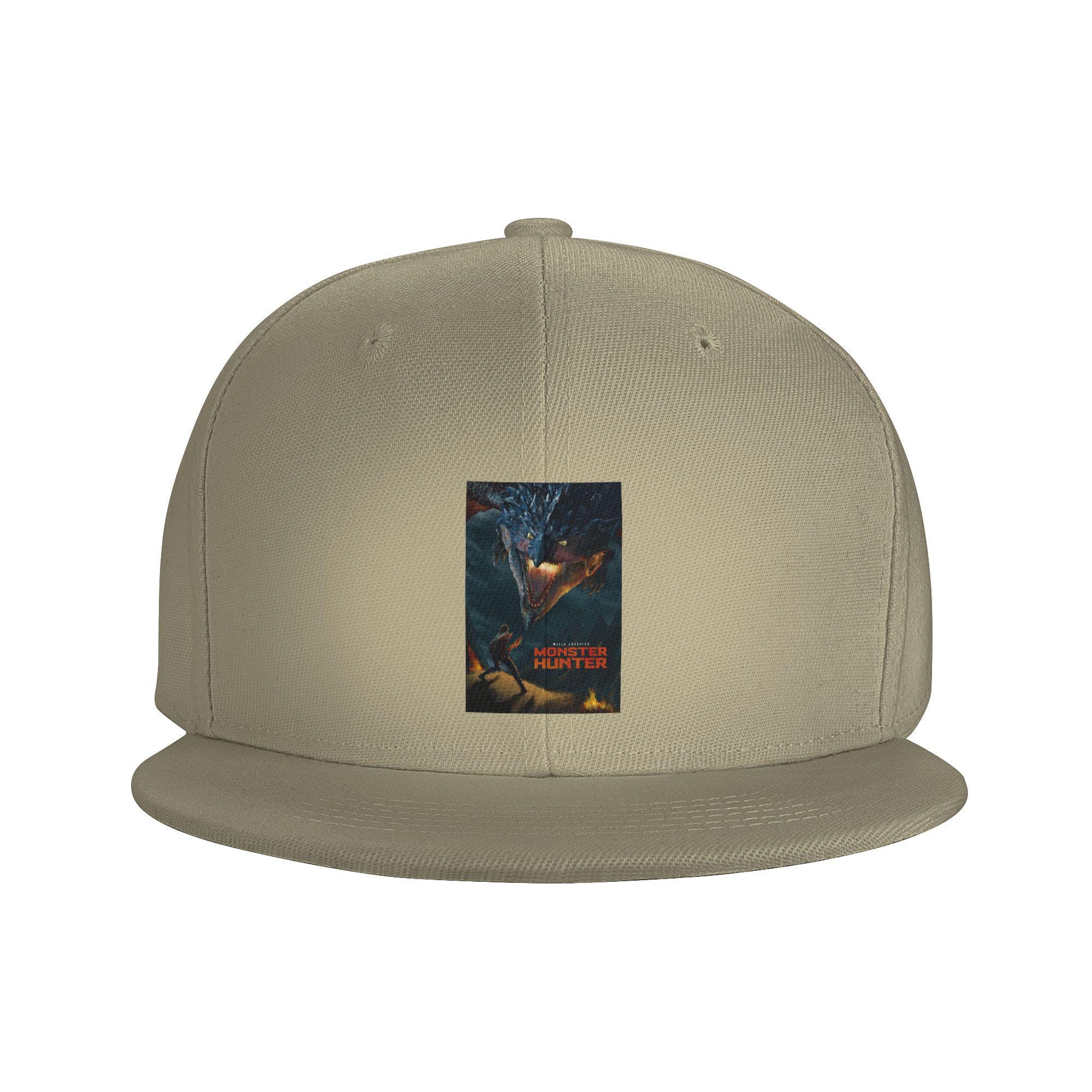 

Monster Hunter Baseball Caps Snapback Fashion Baseball Hats Breathable Casual Casquette Outdoor for Unisexs And Womens One Size