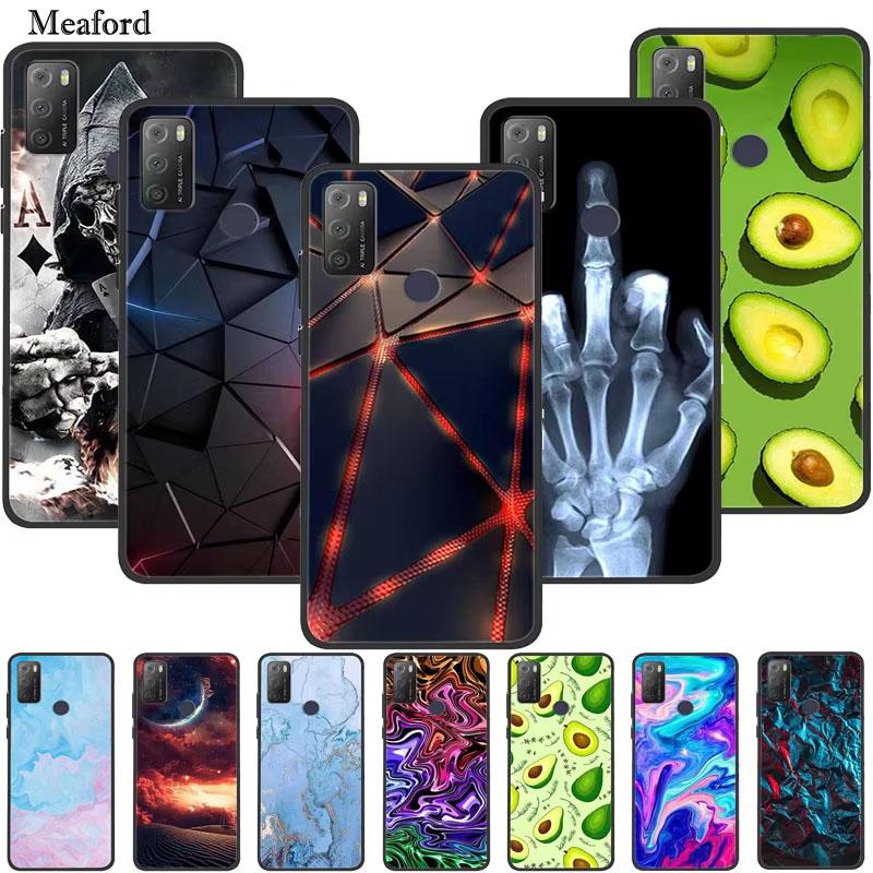 For Alcatel 1S 2021 Case Luxury Silicone TPU Soft Cover Phone Case for Alcatel 1S 2020 Shockproof Cute TPU Bumper Fundas Coque