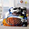 Sports Equipment Collection Blanket Flannel Blanket for bed, sofa, Camping, Hiking, Picnic Essentials, gift for family Fan gifts