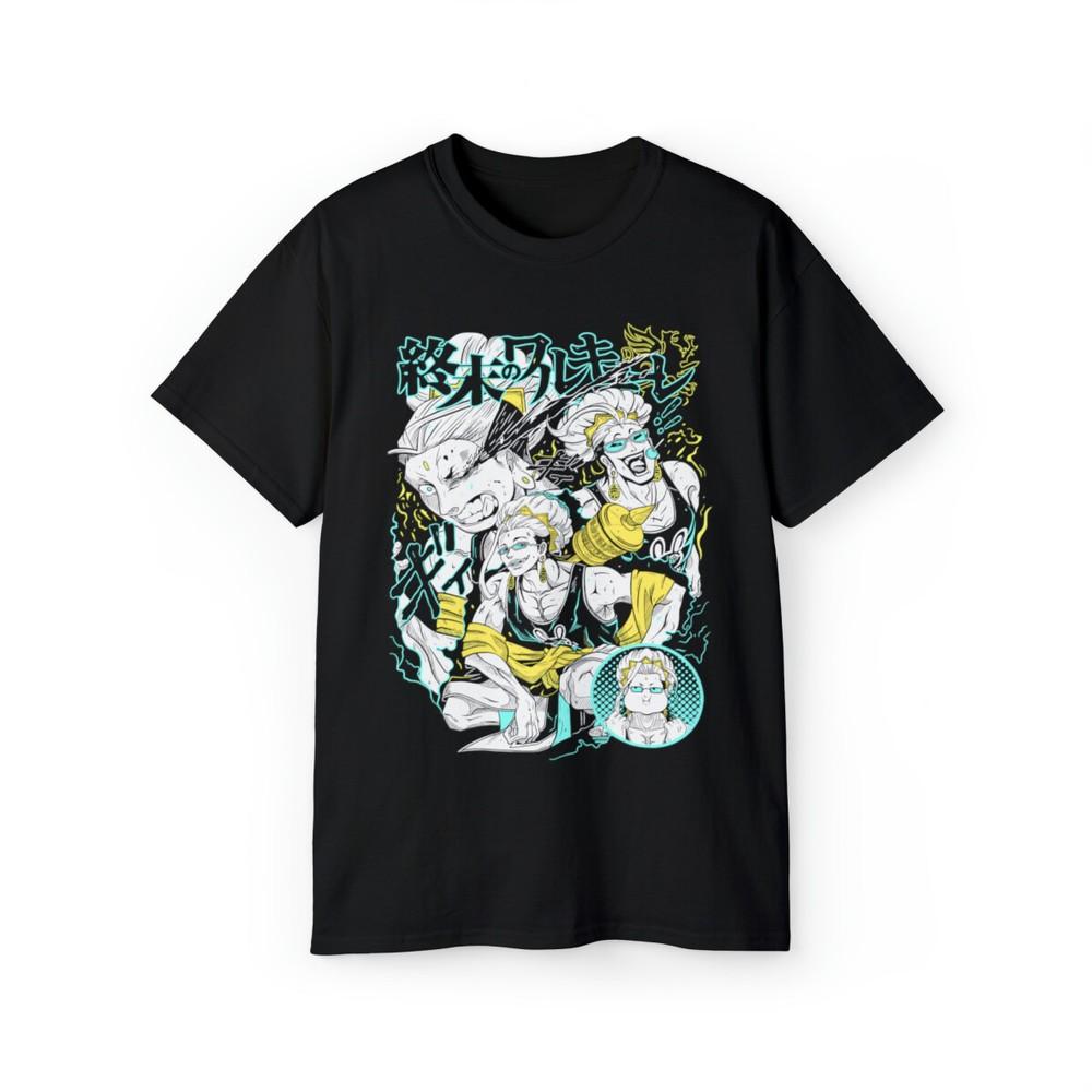 Buda TShirt Record Of Ragnarok Buddha Anime Horror Gift Girl shirt All Size M