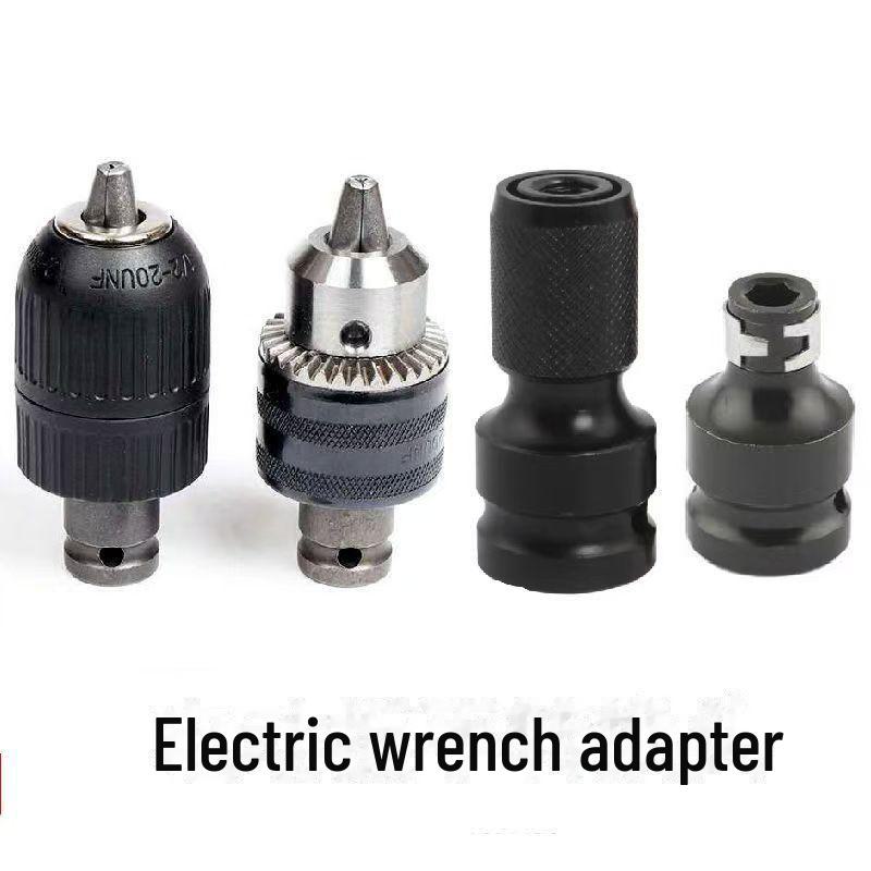 Sanou Electric Wrench Adapter - Converts to Air Gun & Hand Drill Chuck Connector