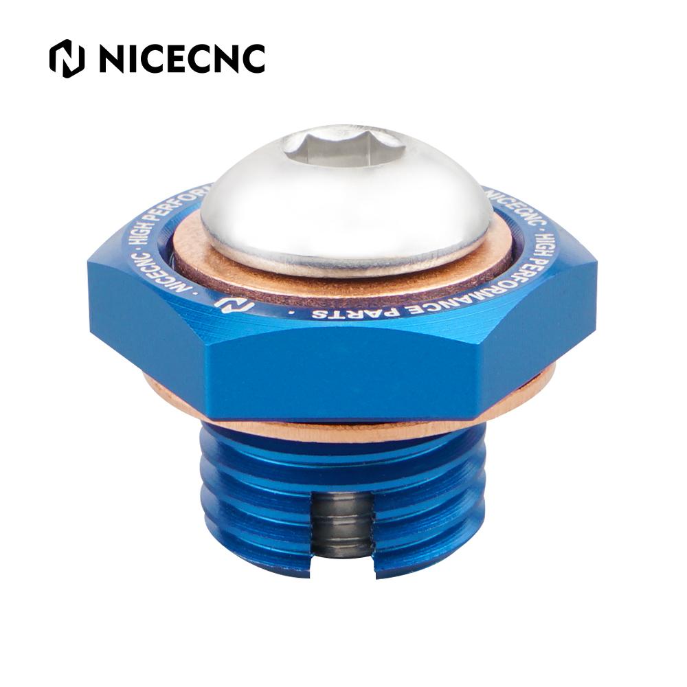 NICECNC Для Yamaha Raptor 700 Пробка слива масла редуктора Квадроцикл Для Yamaha Raptor700R Grizzly 350 550 450 2008-2013