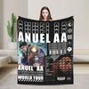 Anuel AA Rhlm 2 Album  Blanket Quality Soft Warm  Throw Blanket Autumn Travel Office Home Decor Funny Bedspread