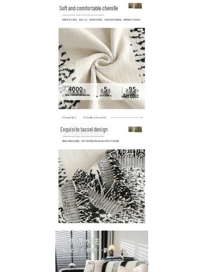 2024 Premiumowy Uniwersalny Pokrowiec na Sofę z Chenille - Wysokiej Klasy, Całoroczny, Pełne Pokrycie