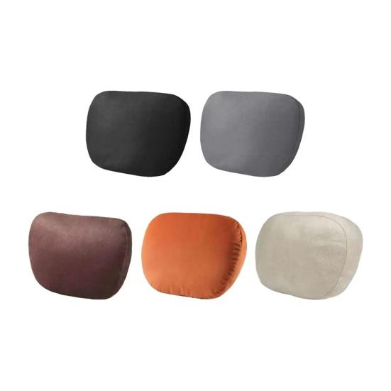 Universal Car Headrest Pillow for Mercedes S-Class Faux Leather Neck Support Cushion All Seasons Comfort Pillow