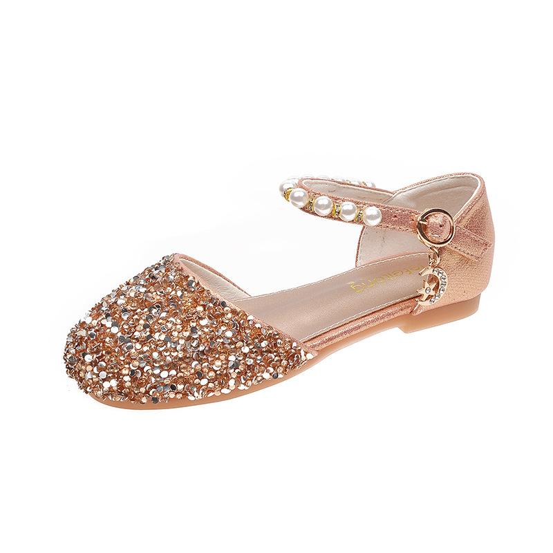 Girls' Sandals Fashion Summer New Children's Hot Soft Sole Big Kids Girls Summer Brand Princess Shoes Trendy