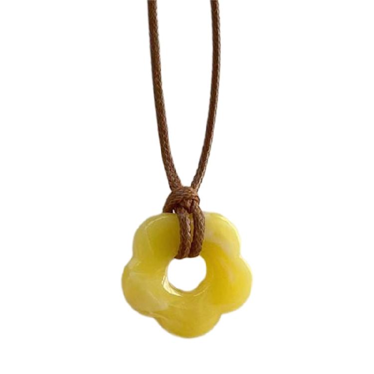 Ausgehöhlter Blumen-Choker Schöner Dopamin-Halschmuck für lässige und formelle Anlässe