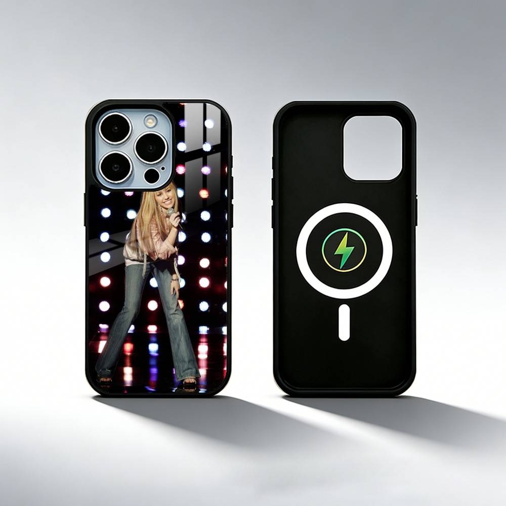H-Hannah Montana Phone Case For iPhone17,16,15,14,13,12,11 Plus,Pro Max Magnetic For Magsafe Wireless Charging