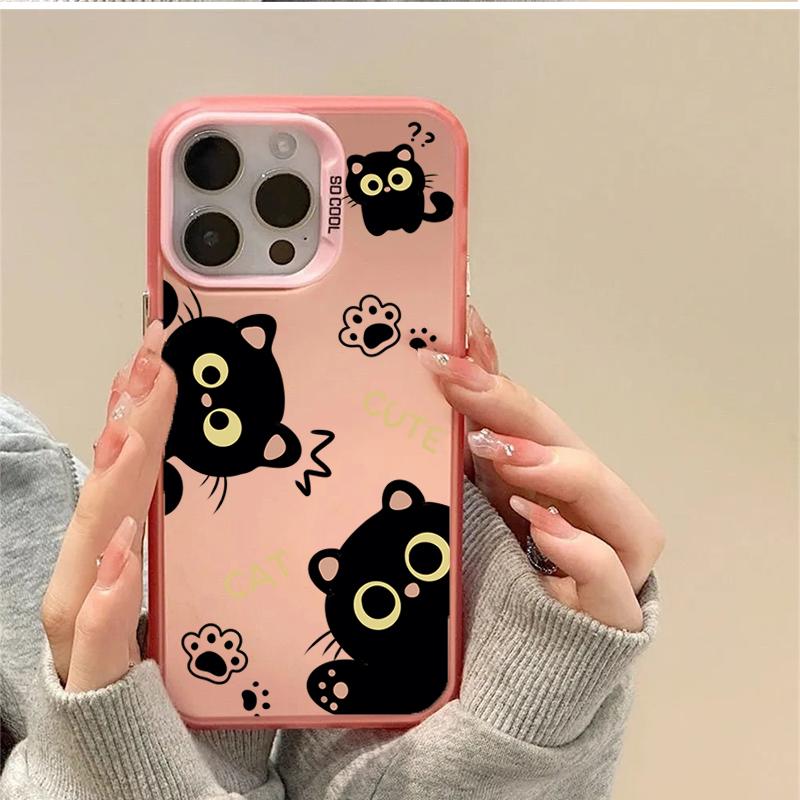 Case For Honor 400 Lite 90 200 PRO magic 7Lite 6 pro X9D X7D X7B X7A X8A X6C X5C X9C SMART 200i 400i Black Cat Cute Cover