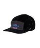 Akau Oversized Fishing Corduroy Camp Cap (Black)