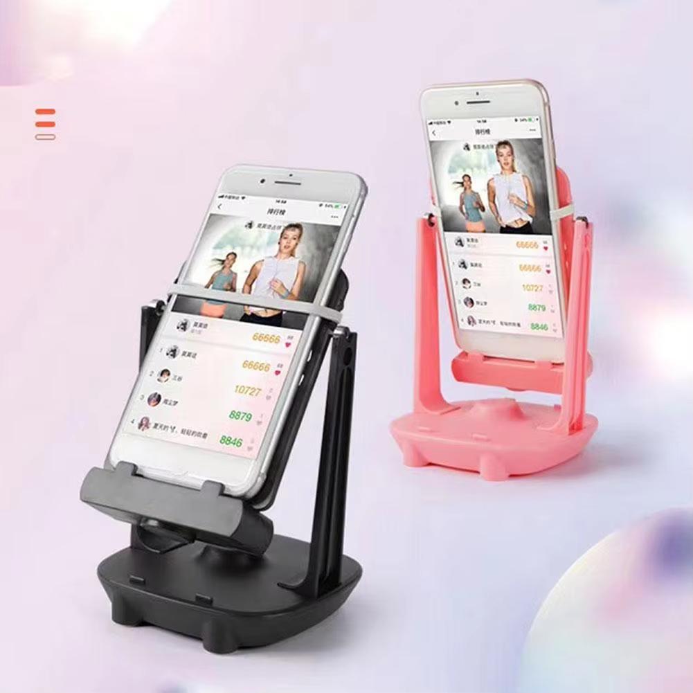 Desk Walking Swing Shaker Mobile Phone Stand Holder Pedometer Brush Stepper For Phone Wiggler Counter For iPhone Samsung Xiaomi