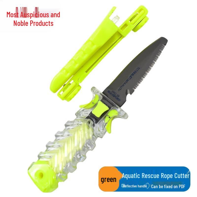 Portable Luminous Water Rescue Rope Cutter
