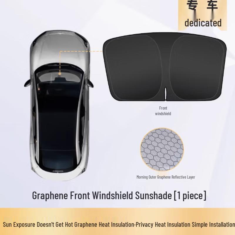 Miling Graphene Front Windshield Sunshade for AITO R7