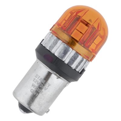 Stanley Electric LED Bulb Standard LED S25 Amber Part Number SL583 (STANLEY) 12/24V