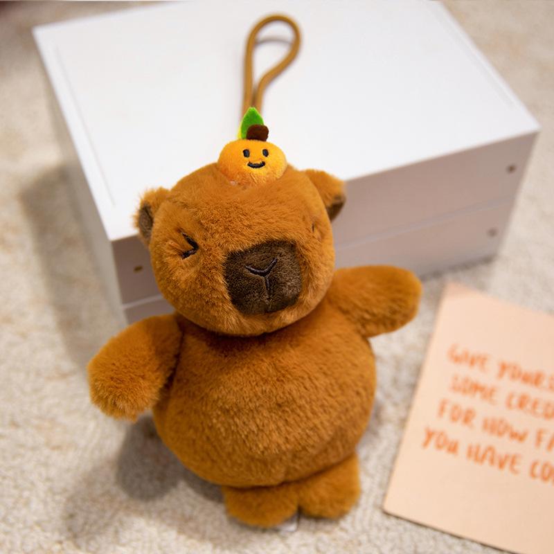 Kleintier Wasserschwein Koala Anhänger Plüschtier Puppe Panda Puppe Mädchen Tasche Schlüsselanhänger Anhänger