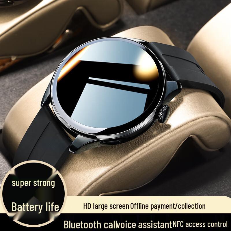 New Smartwatch: Bluetooth Call, Heart Rate & Blood Pressure Monitoring, Sleep & Exercise Tracking