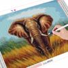 Diamond Painting New Elephant Pictures Of Rhinestones 5D Diamond Embroidery Cross Stitch Animal Mosaic Decor For Home