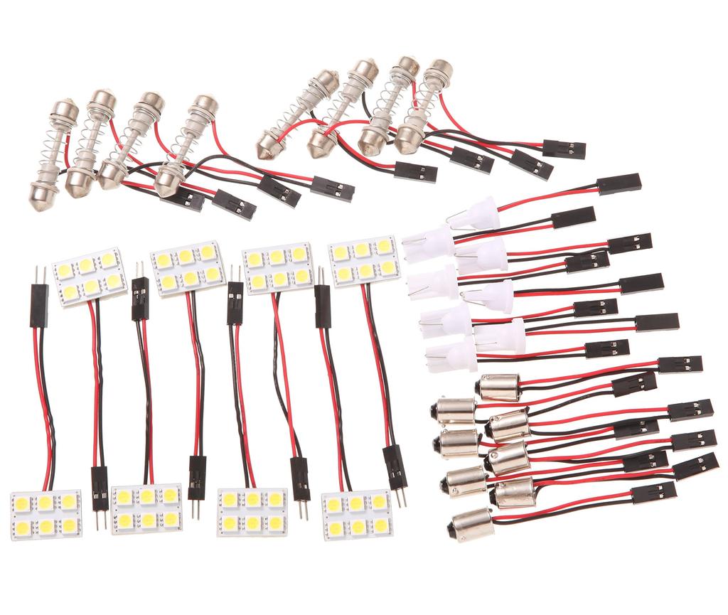 Phoenix Super Bright 12 V Car Lights, Set of 8