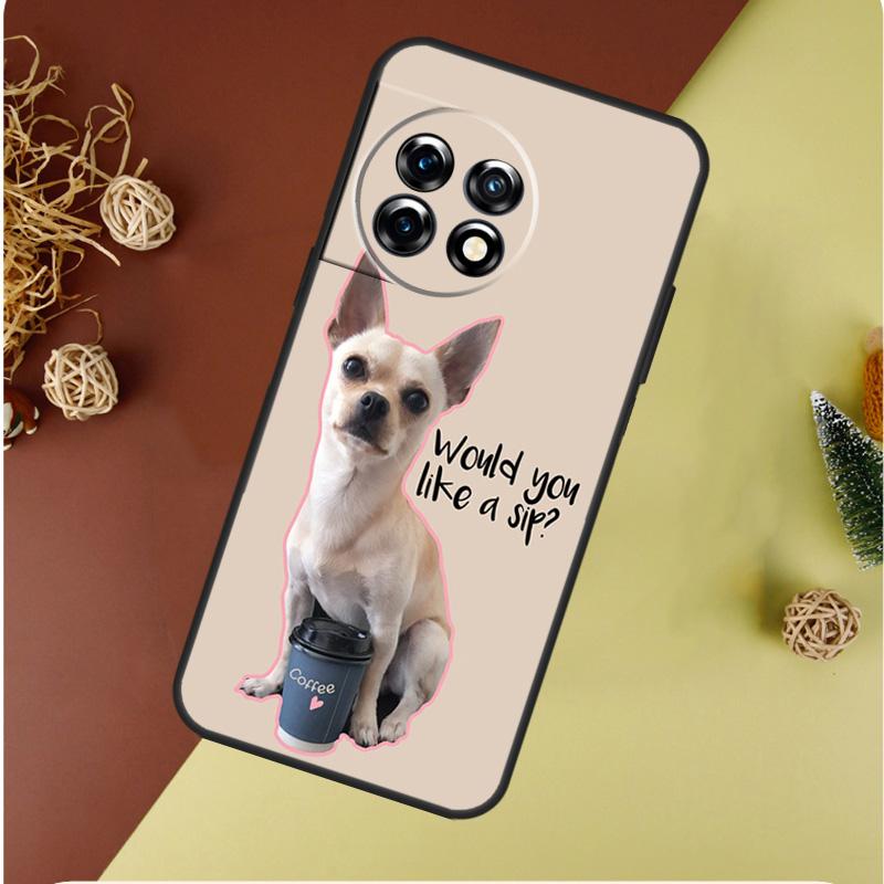 Chihuahua Dog For OnePlus Nord CE 4 3 2 Lite N20 N30 9 10 Pro 8T 9RT 10T 10R 13R 12R 11 12 13 Phone Case