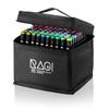 RAGI Alcohol Markers 80 Double-sided Felt-tip Pens, Dual Tip, Professional Artistic Drawing Set