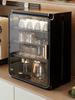 Stackable Plastic Desktop Tea Set Display Rack Large Capacity Desktop Storage Display Shelf for Bathroom Kitchen Home Use